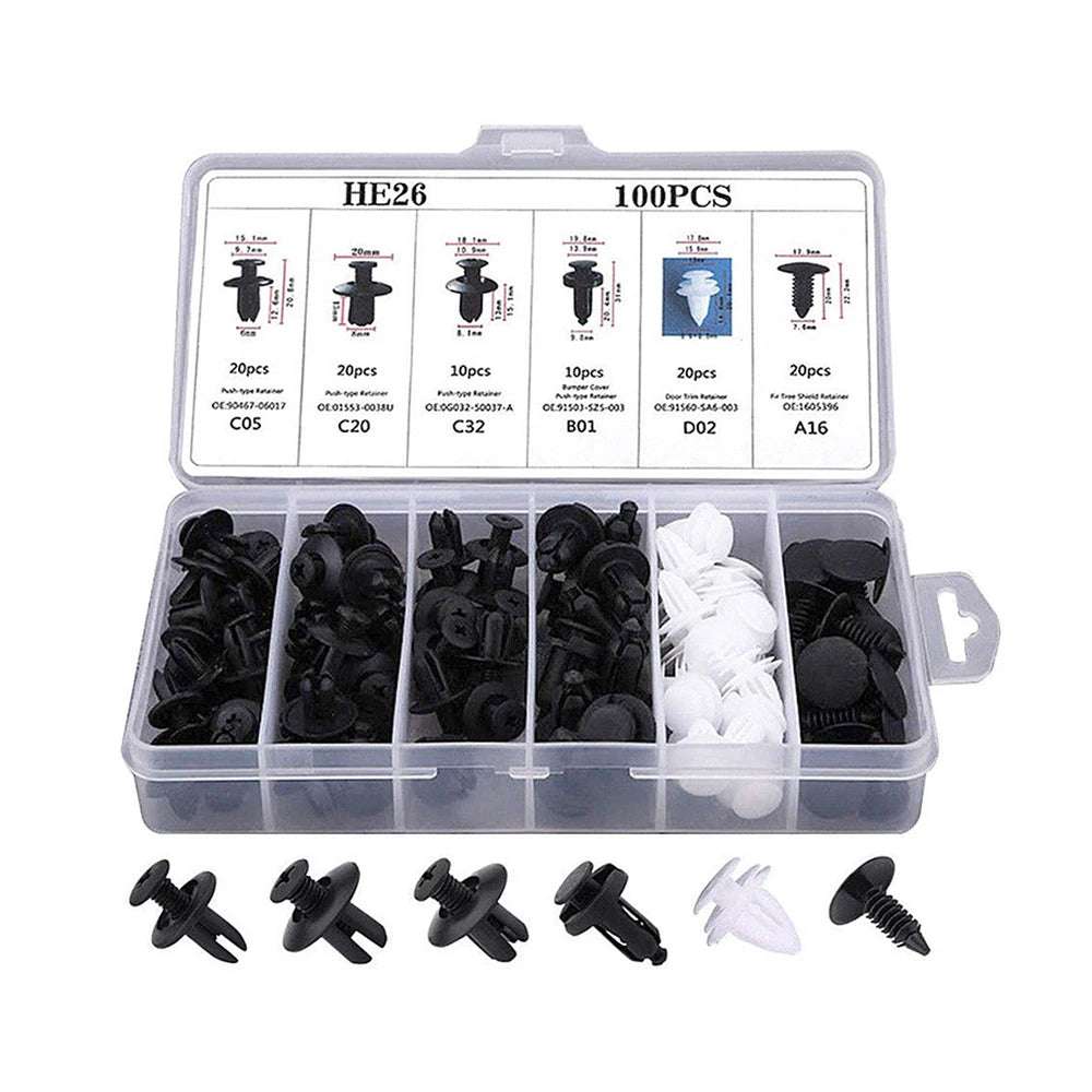 Clipe Retentor de Plástico para Carro - Essential