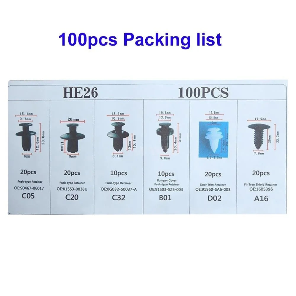 Clipe Retentor de Plástico para Carro - Essential