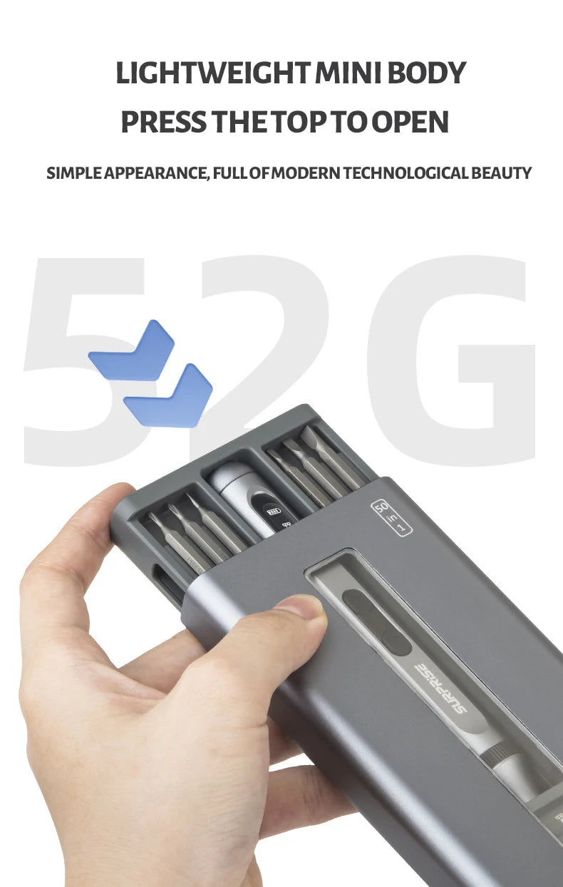 Chave de Fendas Elétrica de Precisão 51 em 1 - Essential