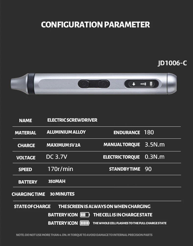 Chave de Fendas Elétrica de Precisão 51 em 1 - Essential
