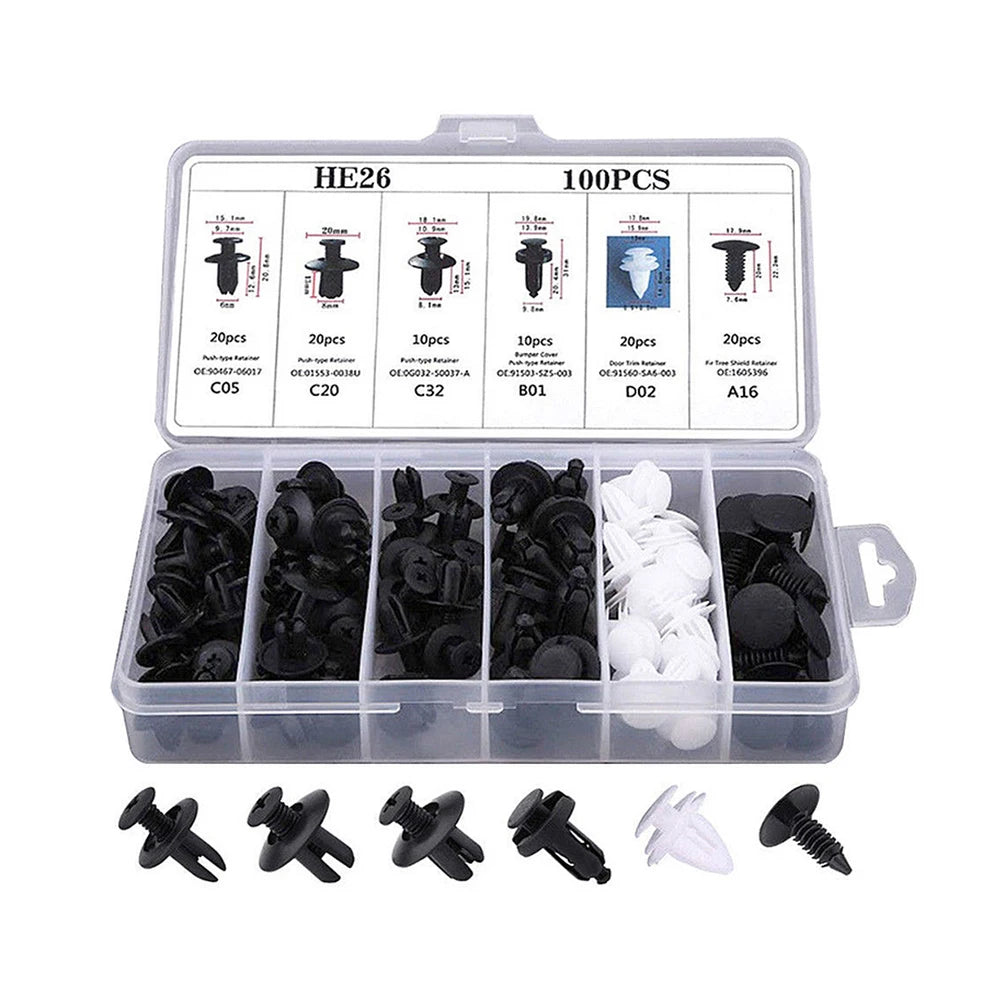 Clipe Retentor de Plástico para Carro - Essential