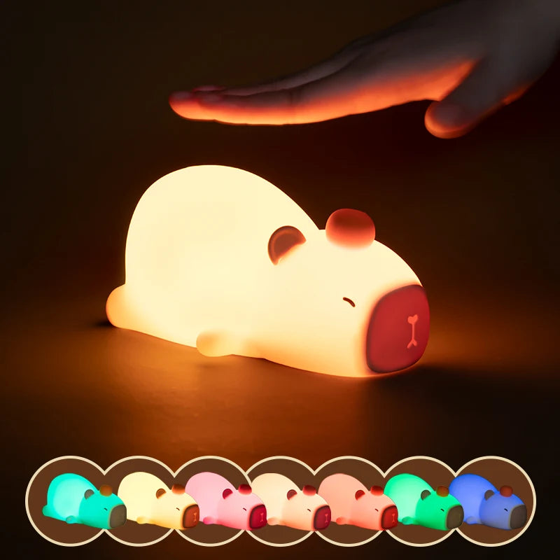 Capybara Cute Silicone LED - Essential
