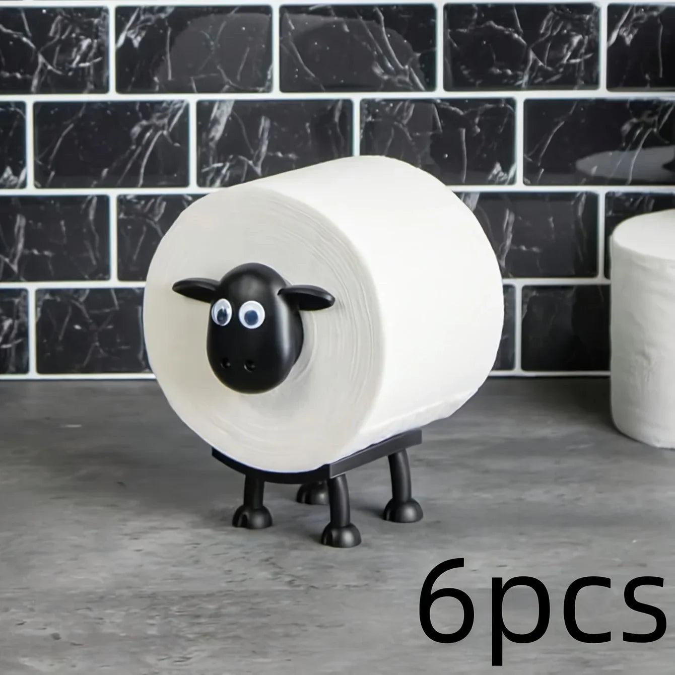 SheepRoll™ – A creative holder that turns toilet paper into fun décor
