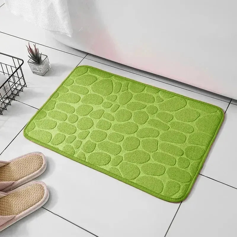 PebbleSoft™ – A textured mat that provides comfort and stability with every step