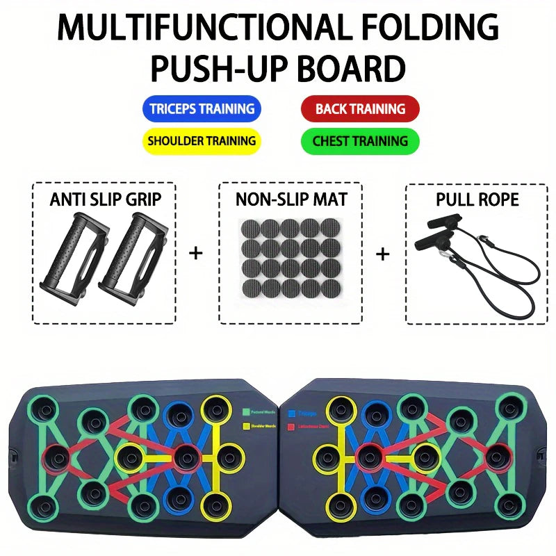 PushPro Board™ – A complete system to train your entire body with guided push-ups