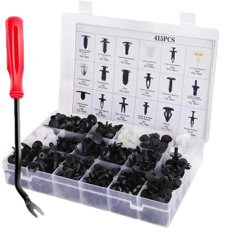 Clipe Retentor de Plástico para Carro - Essential