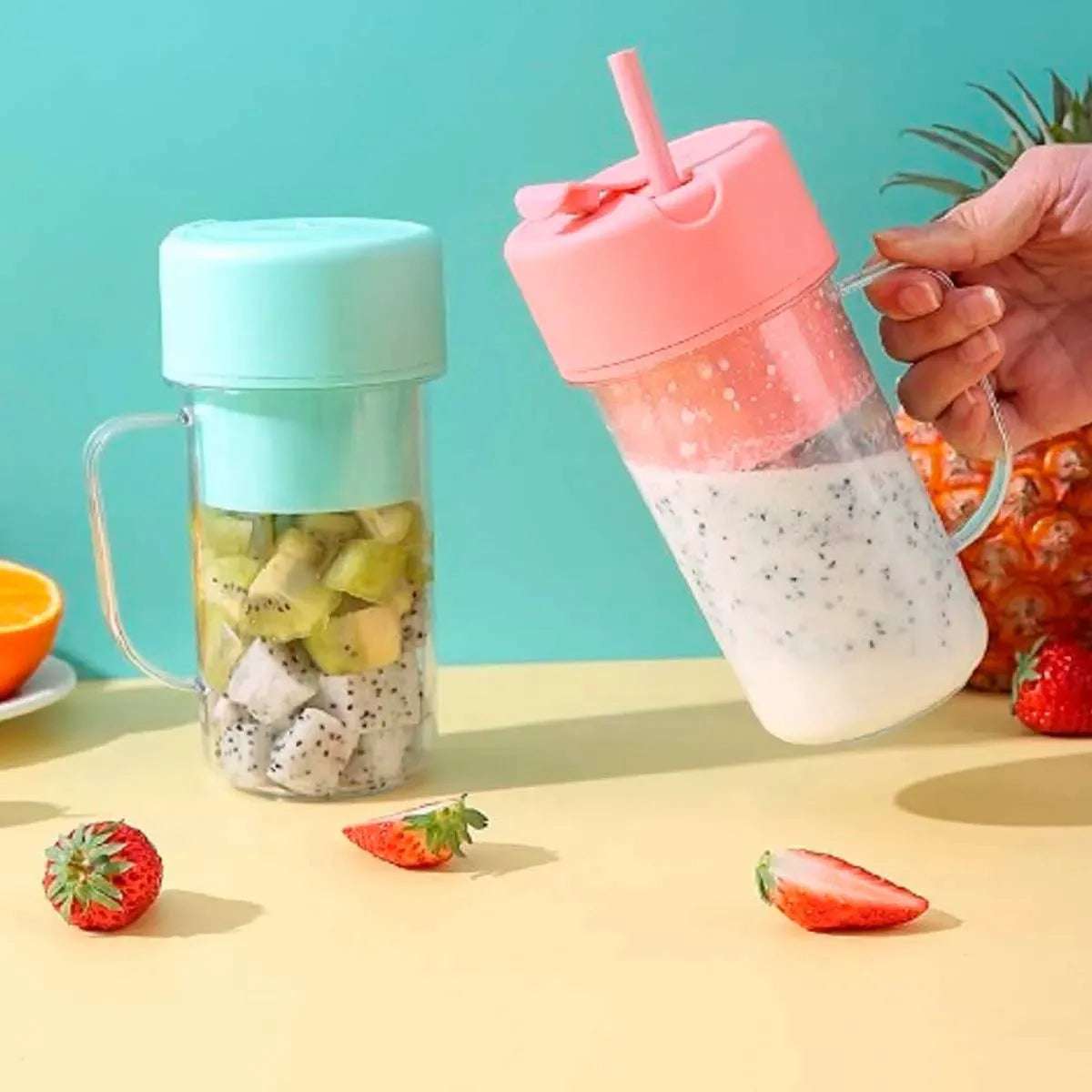 Garrafa Liquidificadora Portátil - Essential