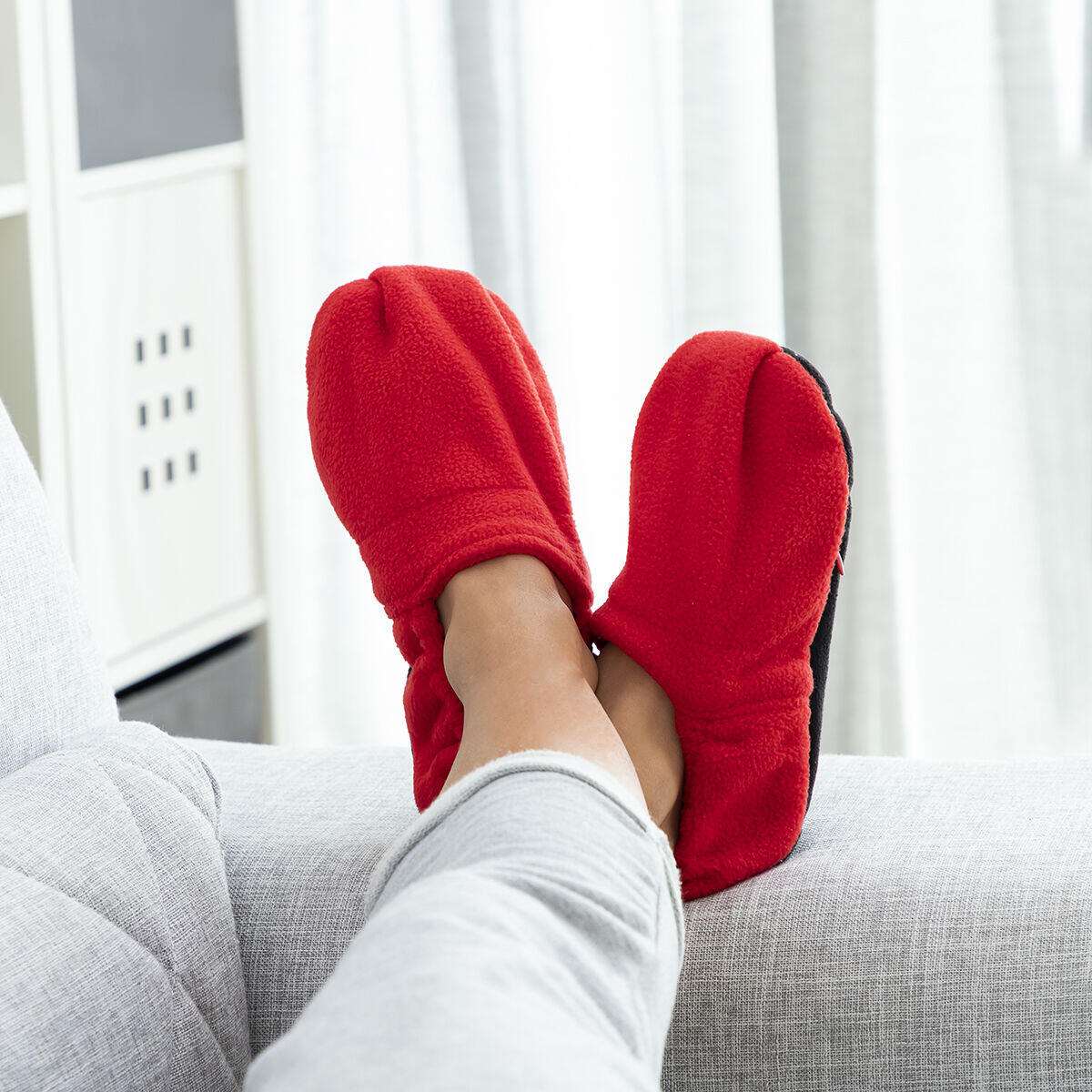 Pantufas aquecidas Red