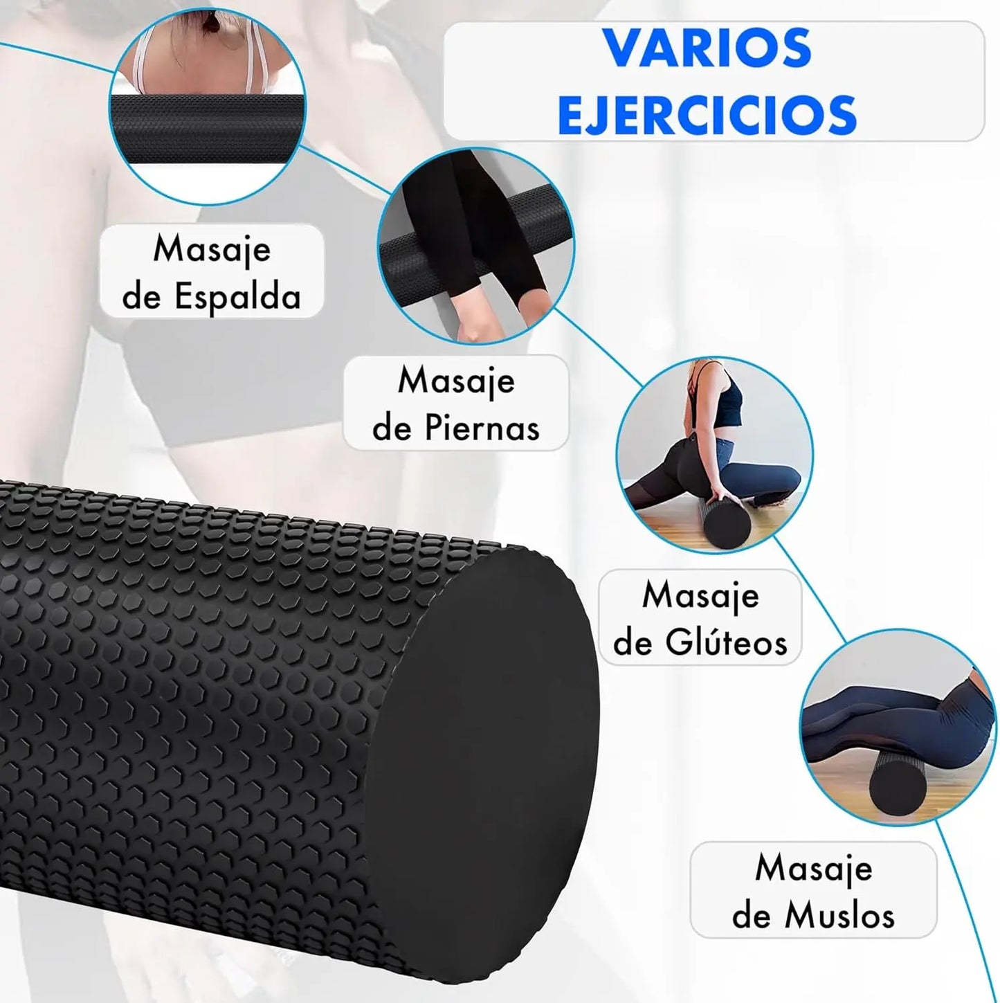 DeepRelief Roller™ – Deep myofascial release to reduce muscle tension and accelerate recovery
