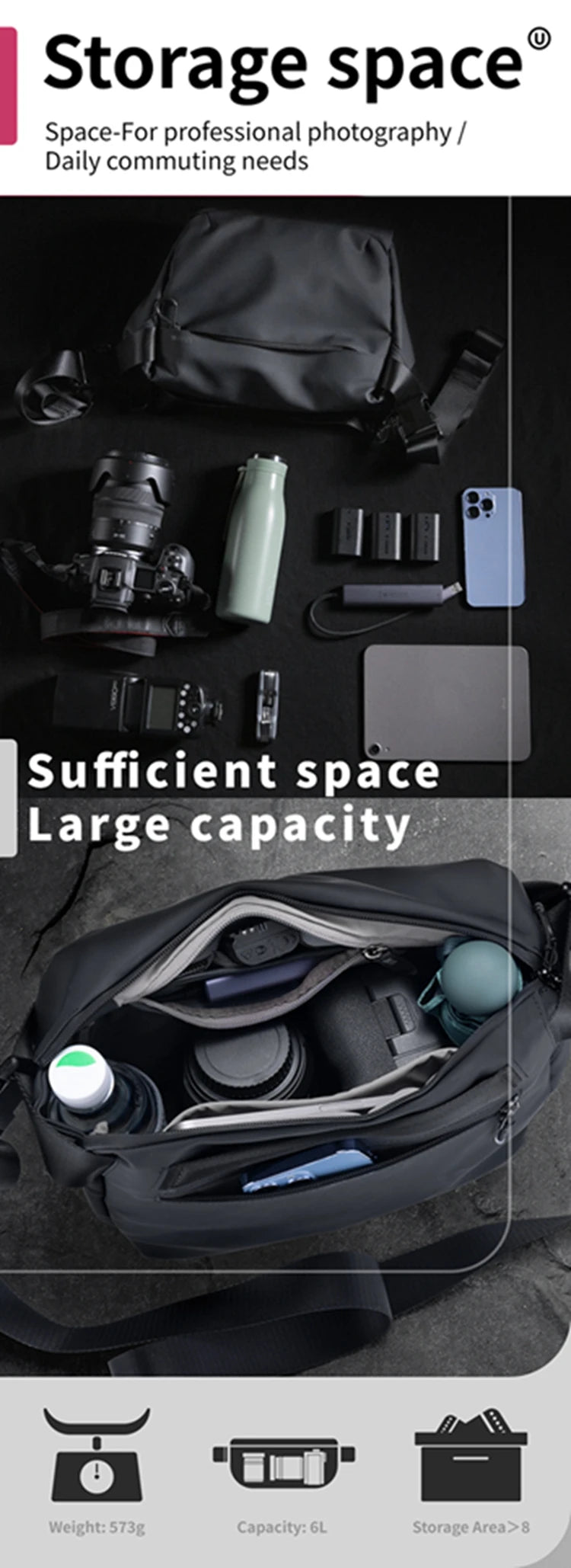 CamCarry™ – Safe and practical transport for your photography gear