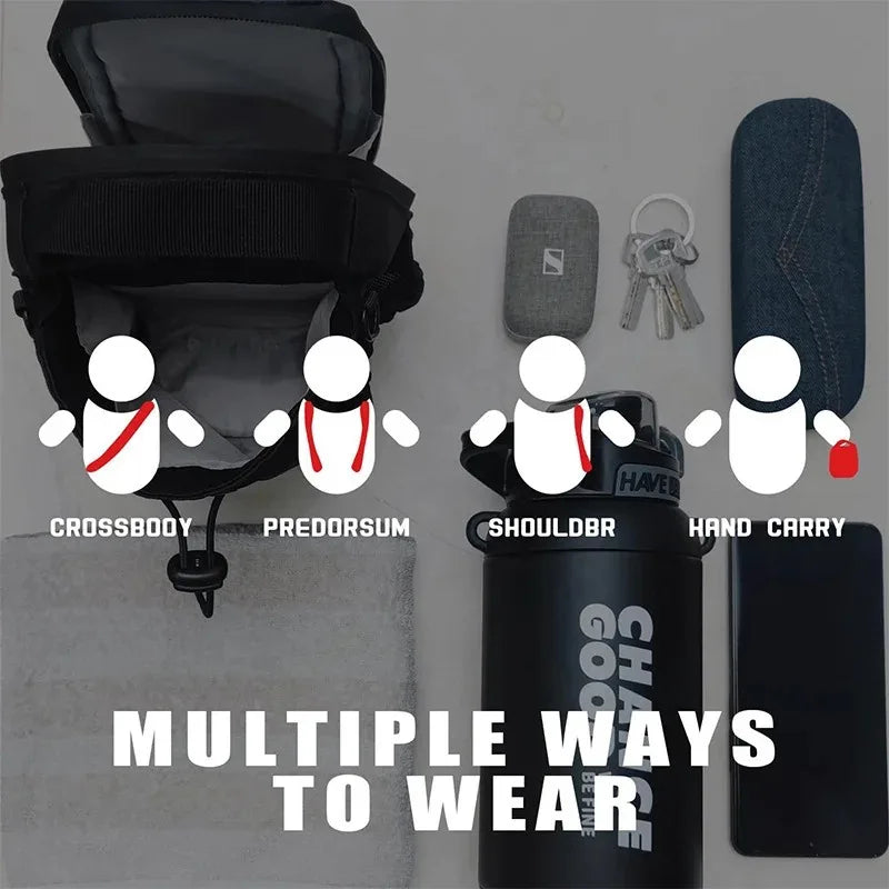 MagniGym™ – A magnetic gym bag that keeps your essentials within reach during every workout
