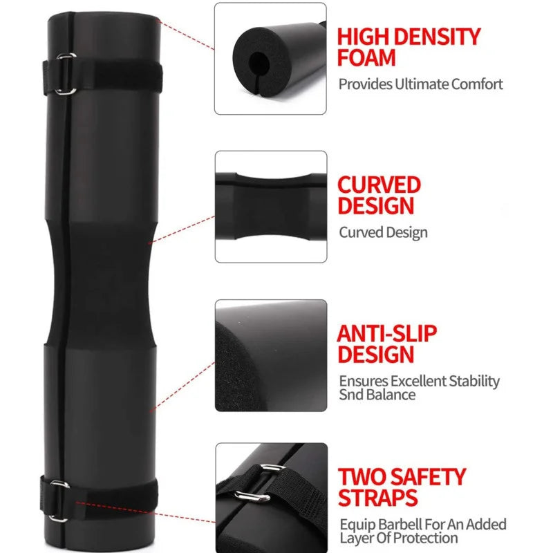 BarShield™ – Maximum protection for shoulders and neck during squats and hip thrusts