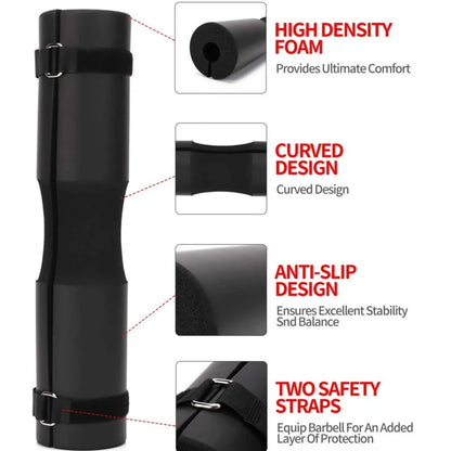 BarShield™ – Maximum protection for shoulders and neck during squats and hip thrusts