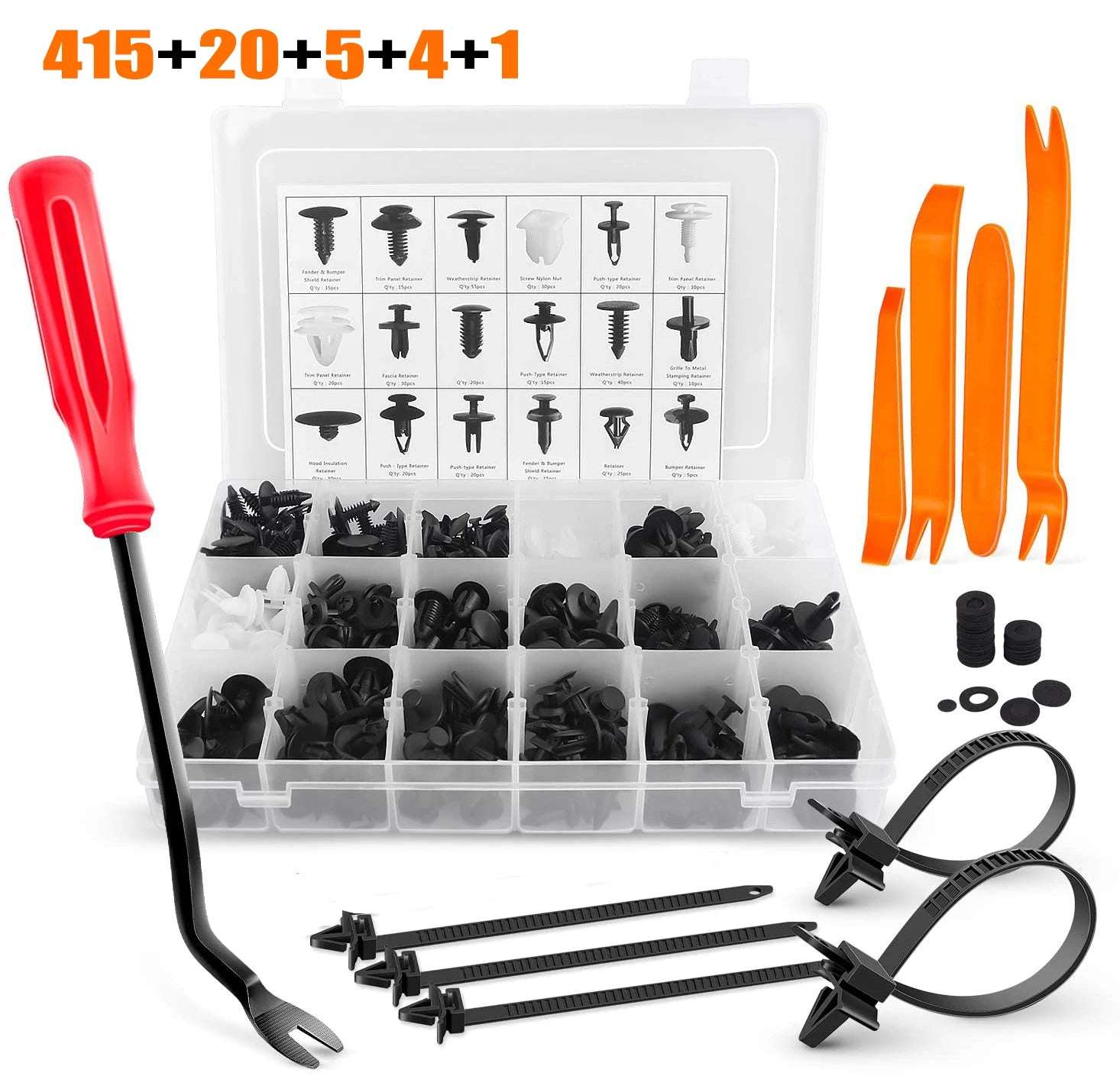 Clipe Retentor de Plástico para Carro - Essential