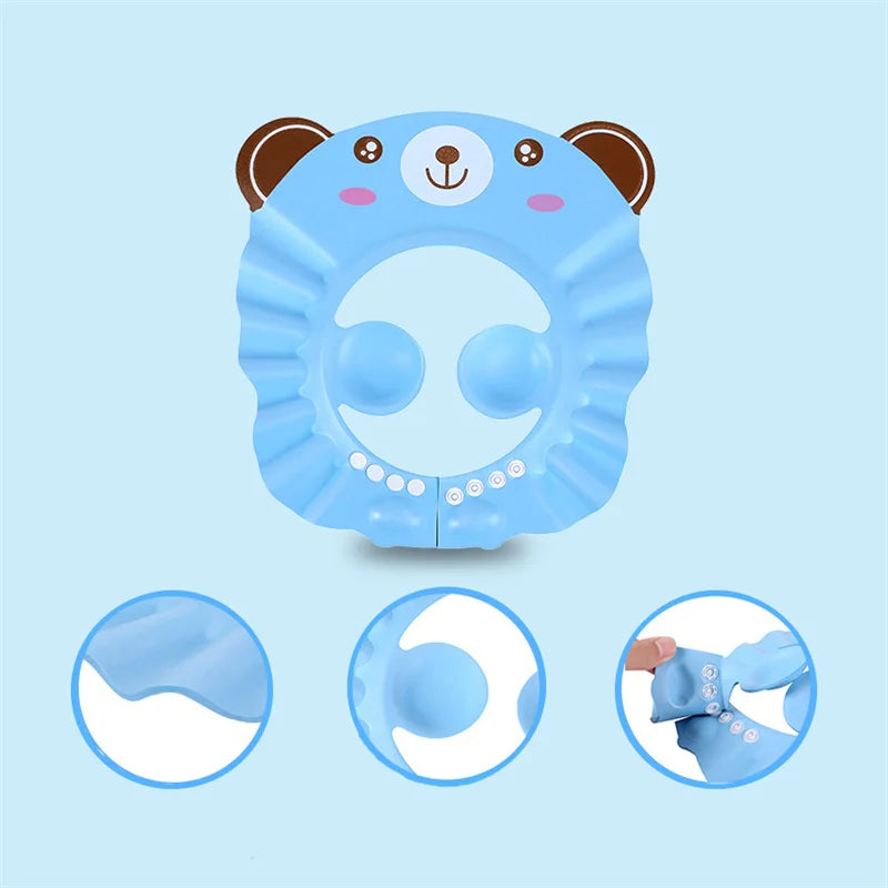 NoTears Cap™ – Tear-free bath time with effective protection.