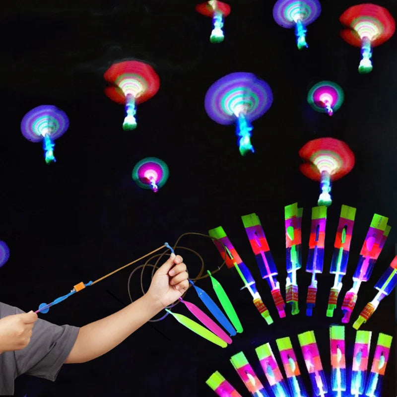 GlowRocket™ – Bright fun that launches into the sky with LED lights