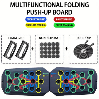 PushPro Board™ – A complete system to train your entire body with guided push-ups