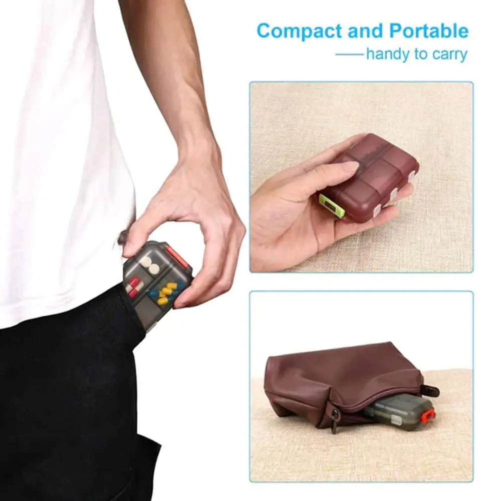 PocketDose™ – A compact organizer that keeps your pills always within reach