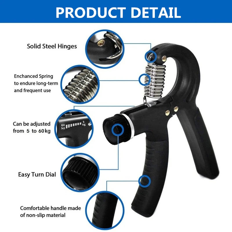 IronGrip™ – The ultimate trainer for hand and wrist strength.