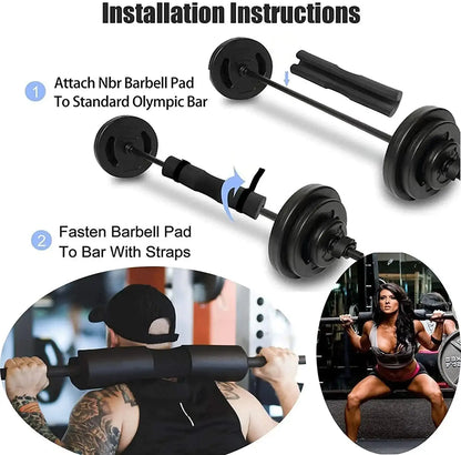 BarShield™ – Maximum protection for shoulders and neck during squats and hip thrusts
