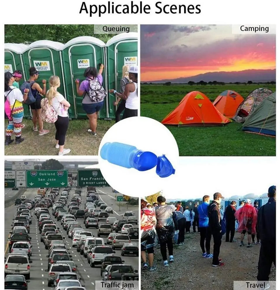 TravelPotty™ – A mini portable toilet for travel and adventures