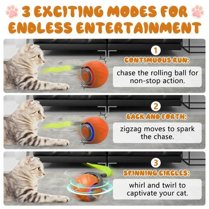 PurrMotion™ – Automatic movement that keeps your cat active and entertained
