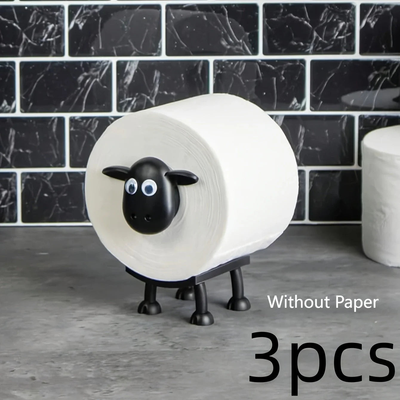 SheepRoll™ – Un soporte creativo que convierte el papel higiénico en un divertido elemento decorativo