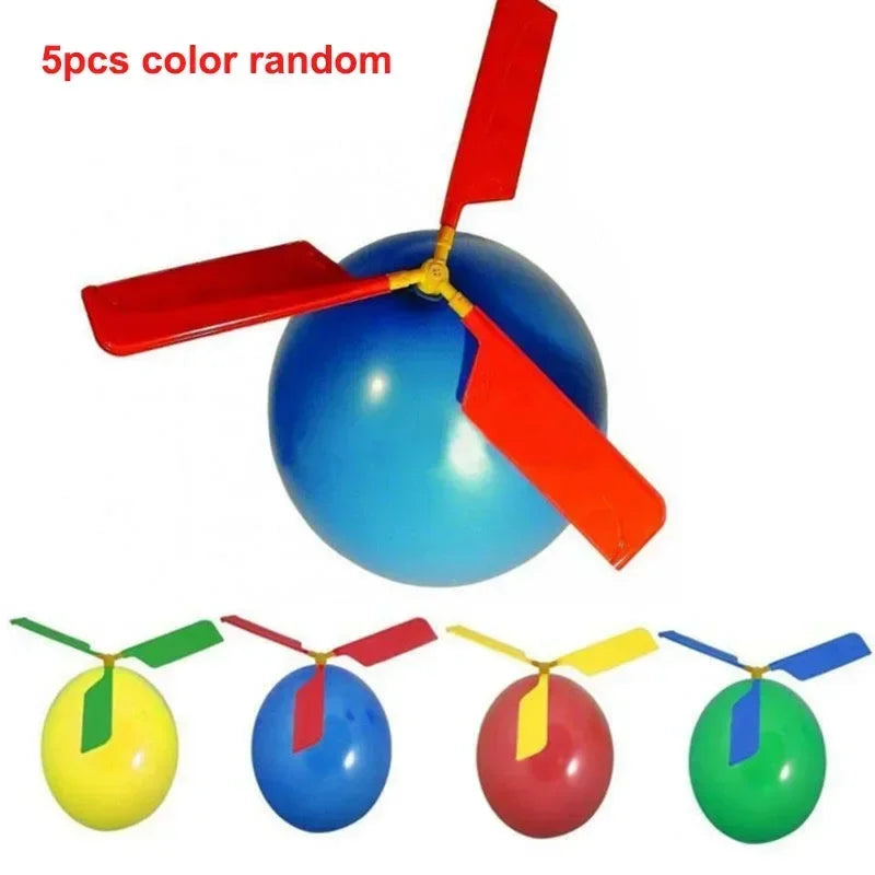HeliPop™ – The mini helicopter born from a balloon