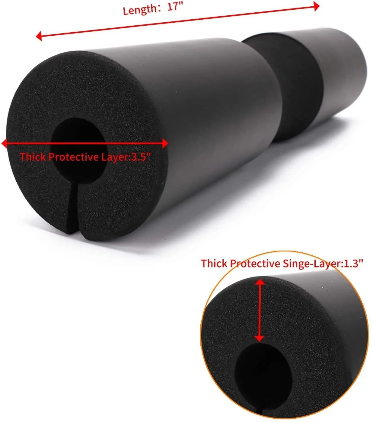 BarShield™ – Maximum protection for shoulders and neck during squats and hip thrusts
