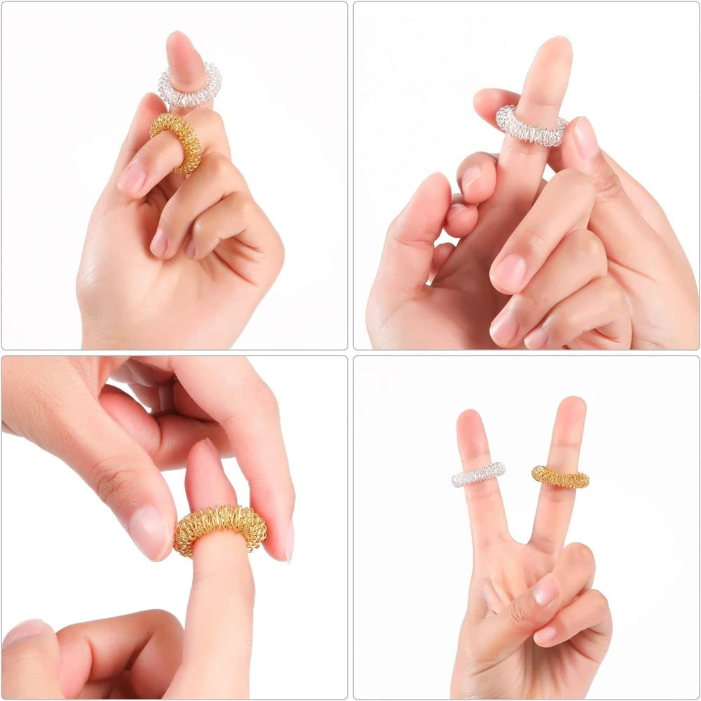 FingerZen™ – An acupressure ring that relaxes the fingers and reduces stress
