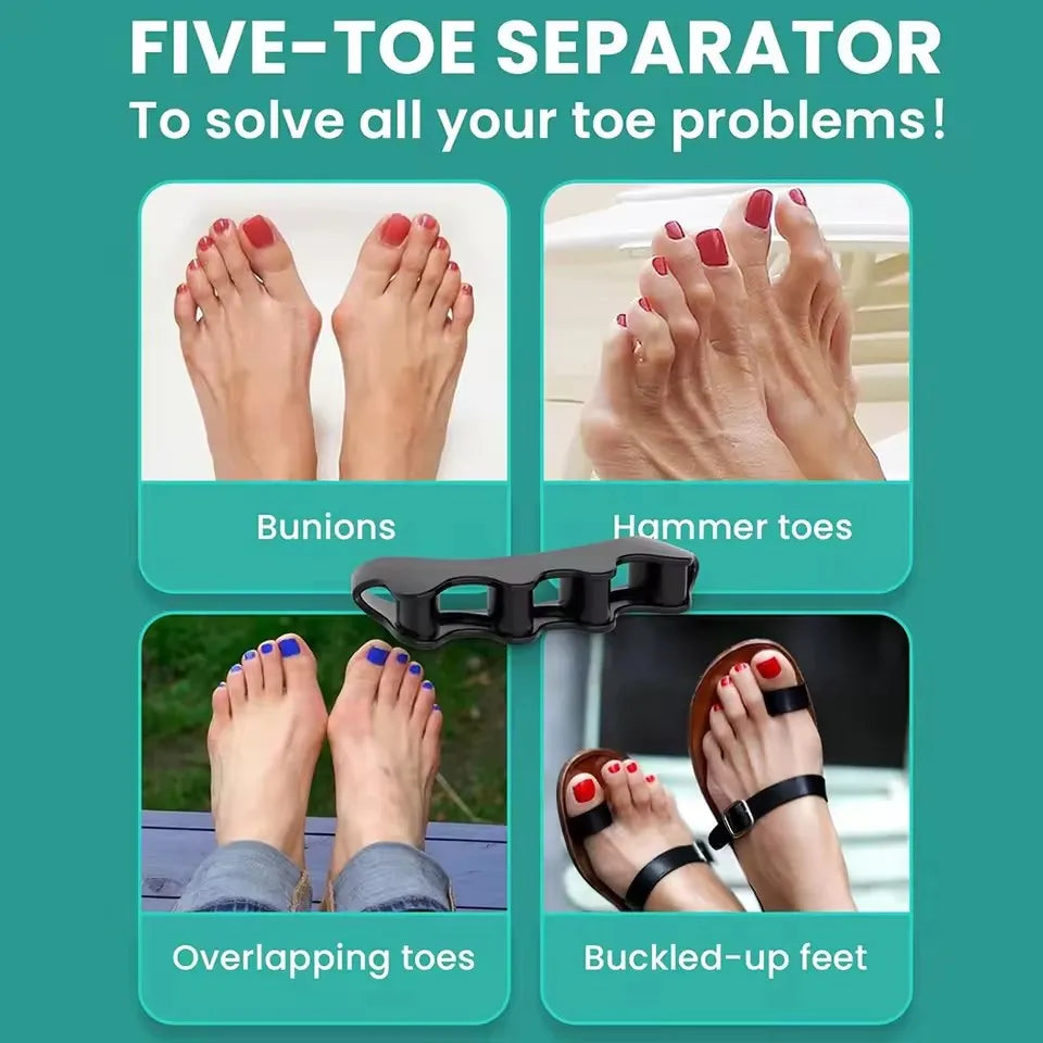 ToeAlign™ – Separators that align the toes and reduce pressure on the feet