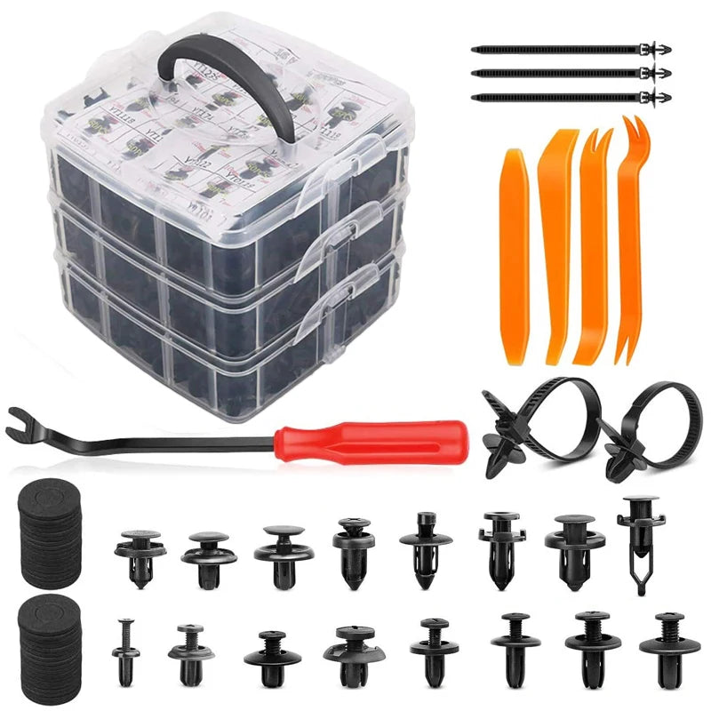 Clipe Retentor de Plástico para Carro - Essential