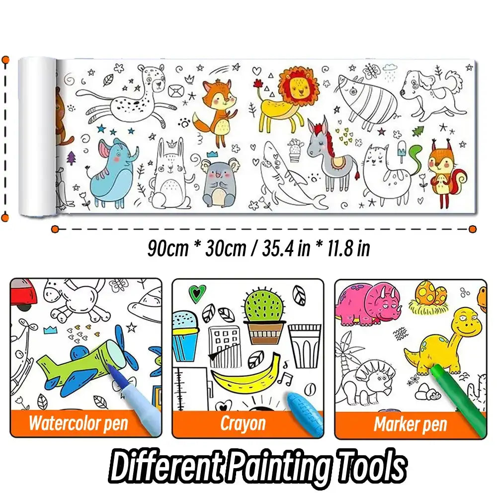 ColorRoll™ – A creative roll that transforms any space into a world of colors