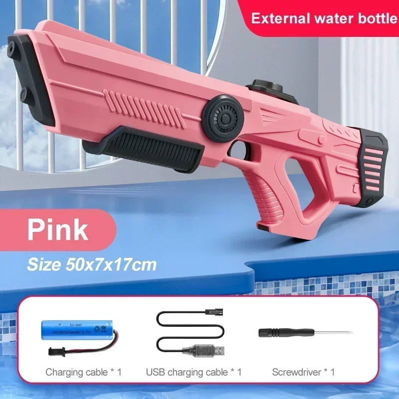 AquaBlaster™ – Automatic firepower to dominate the battle