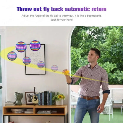FlyNova™ – The flying sphere that comes back to you with light and adrenaline