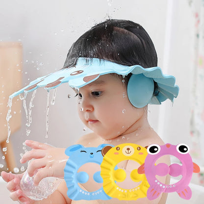 NoTears Cap™ – Tear-free bath time with effective protection.
