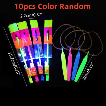 GlowRocket™ – Bright fun that launches into the sky with LED lights