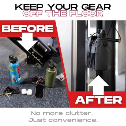 MagniGym™ – A magnetic gym bag that keeps your essentials within reach during every workout