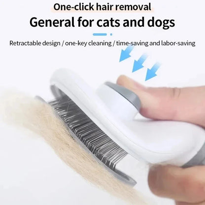 FurEase™ – A smart brush that removes loose fur with quick cleaning