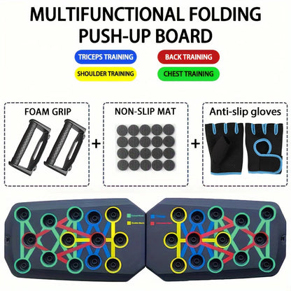 PushPro Board™ – A complete system to train your entire body with guided push-ups