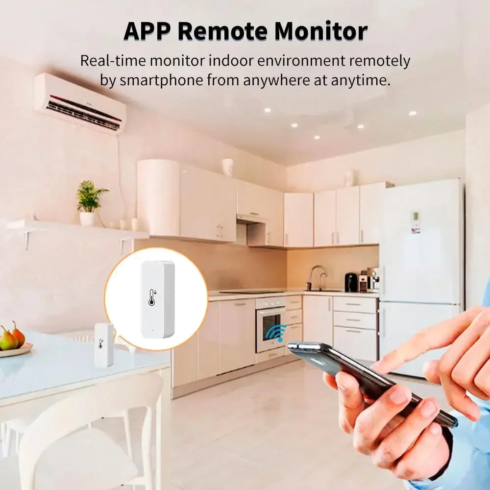 ClimateGuard™ – Smart Temperature & Humidity Monitor