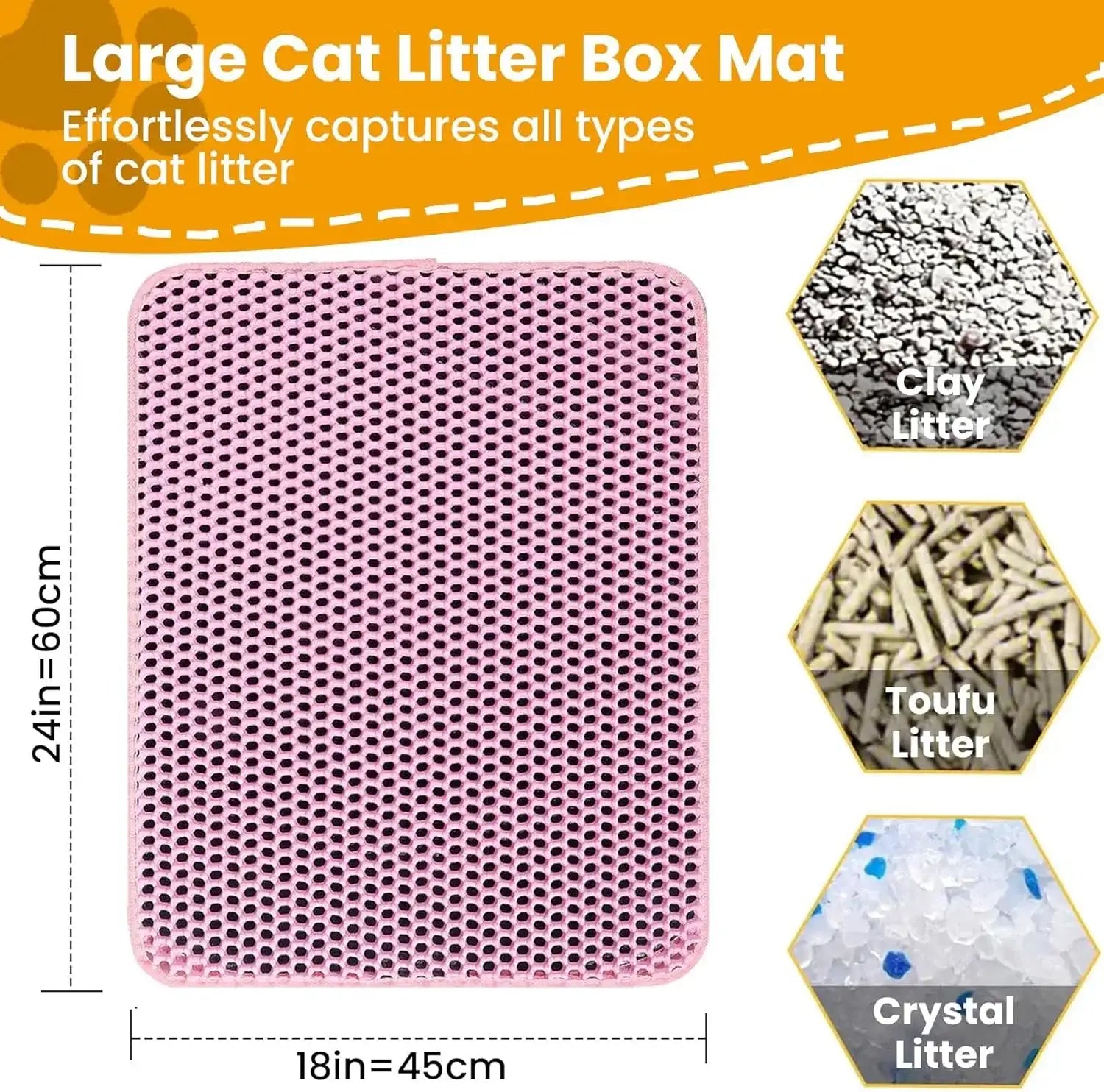 LitterTrap™ – A smart mat that traps litter and keeps your floor clean