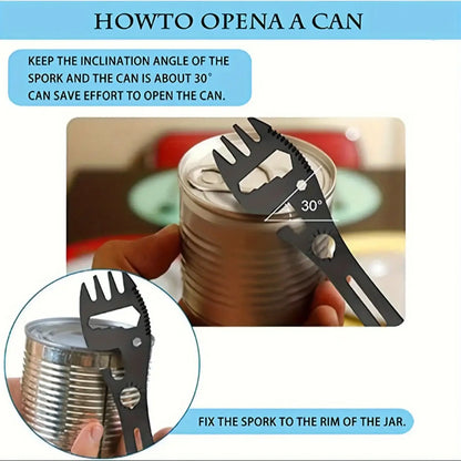ToolSpork™ – A 10-in-1 spork that combines a utensil and tool in one