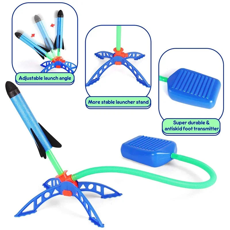 StompRocket™ – Stomp hard. Launch higher