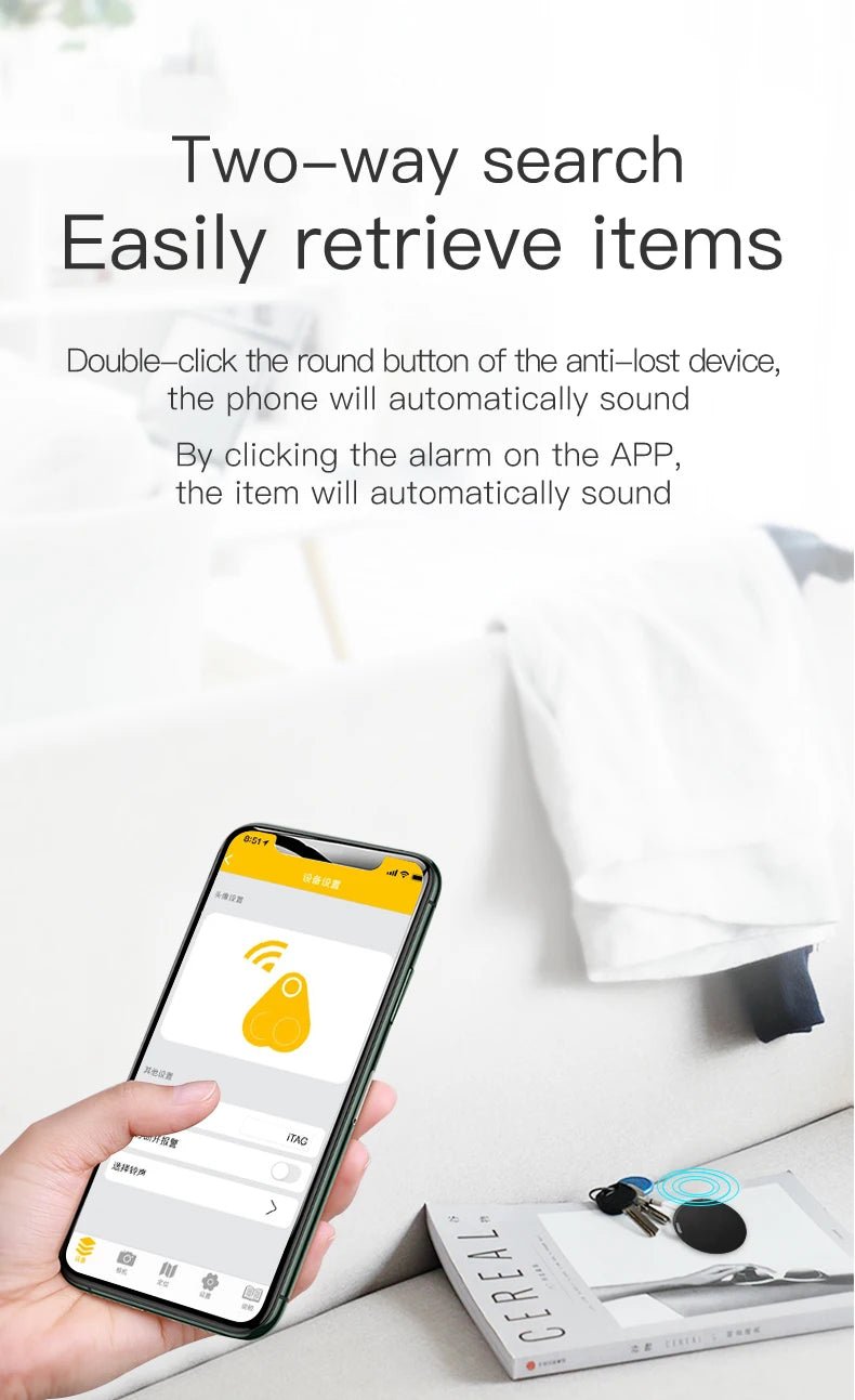 TrackKey™ – Locate your items in seconds with precision