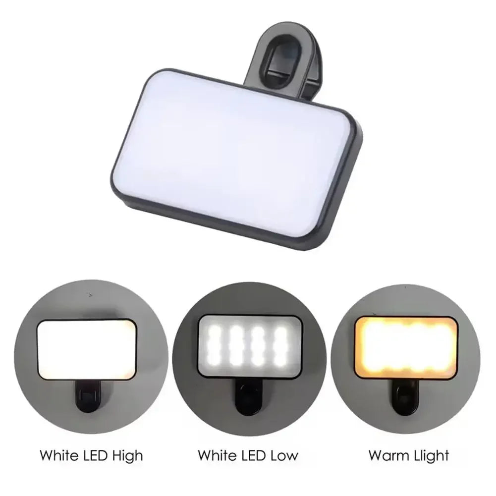 GlowClip™ – Instant lighting for perfect selfies and videos