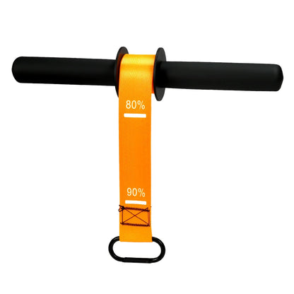 Forearm Strength Trainer Wrist Roller with Thickened Non-Slip Handle Adjustable Belt Home Workout Fitness Equipment Durable
