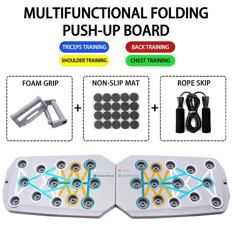 PushPro Board™ – A complete system to train your entire body with guided push-ups