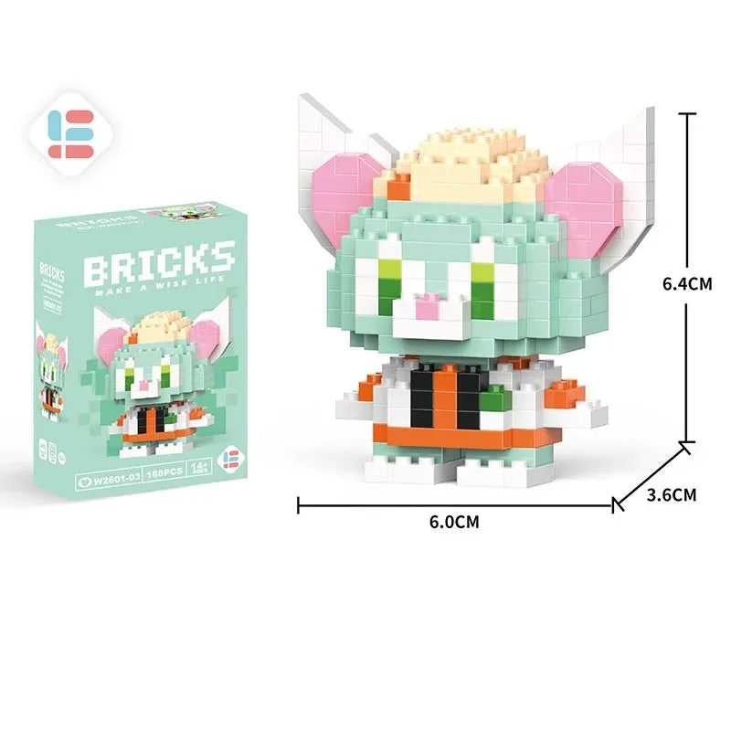 BlockToon™ – Build your favorite character piece by piece.