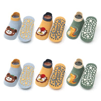 6Pairs Boys Color